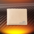 KARBONYX Luxury Slim Wallet - Beige - RFID