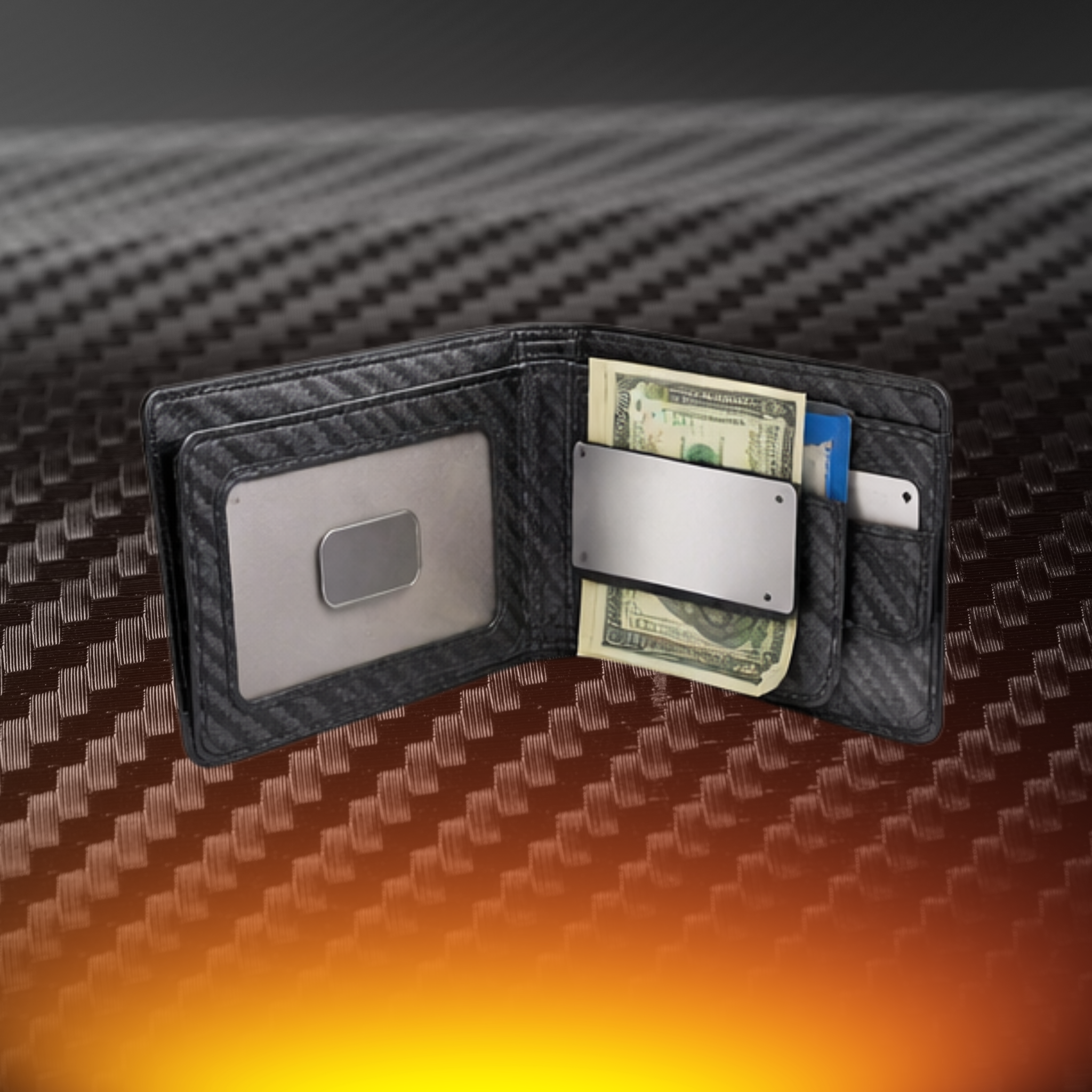 KARBONYX Luxury Carbon Slim Wallet - Regular - RFID