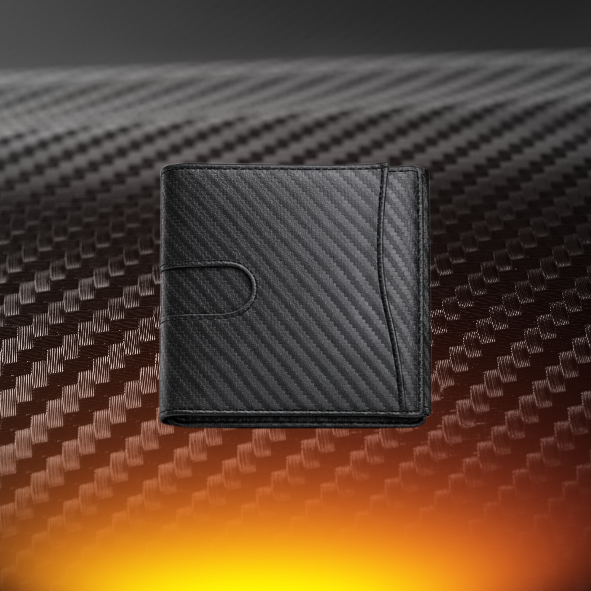 KARBONYX Luxury Carbon Slim Wallet - Premium Carbon - RFID