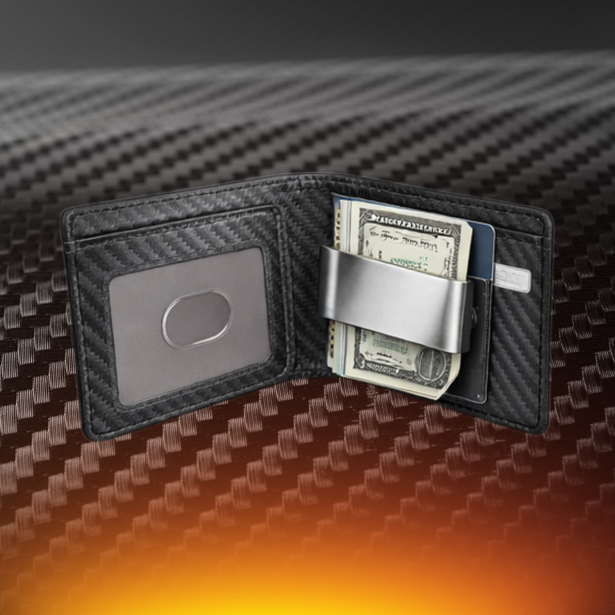 KARBONYX Luxury Carbon Slim Wallet - Premium Carbon - RFID